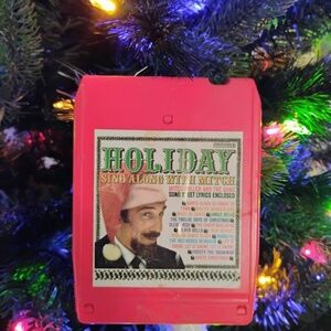 4 TRACK TAPE  Christmas Ornament Sing-Along Mitch Miller & Gang Vintage